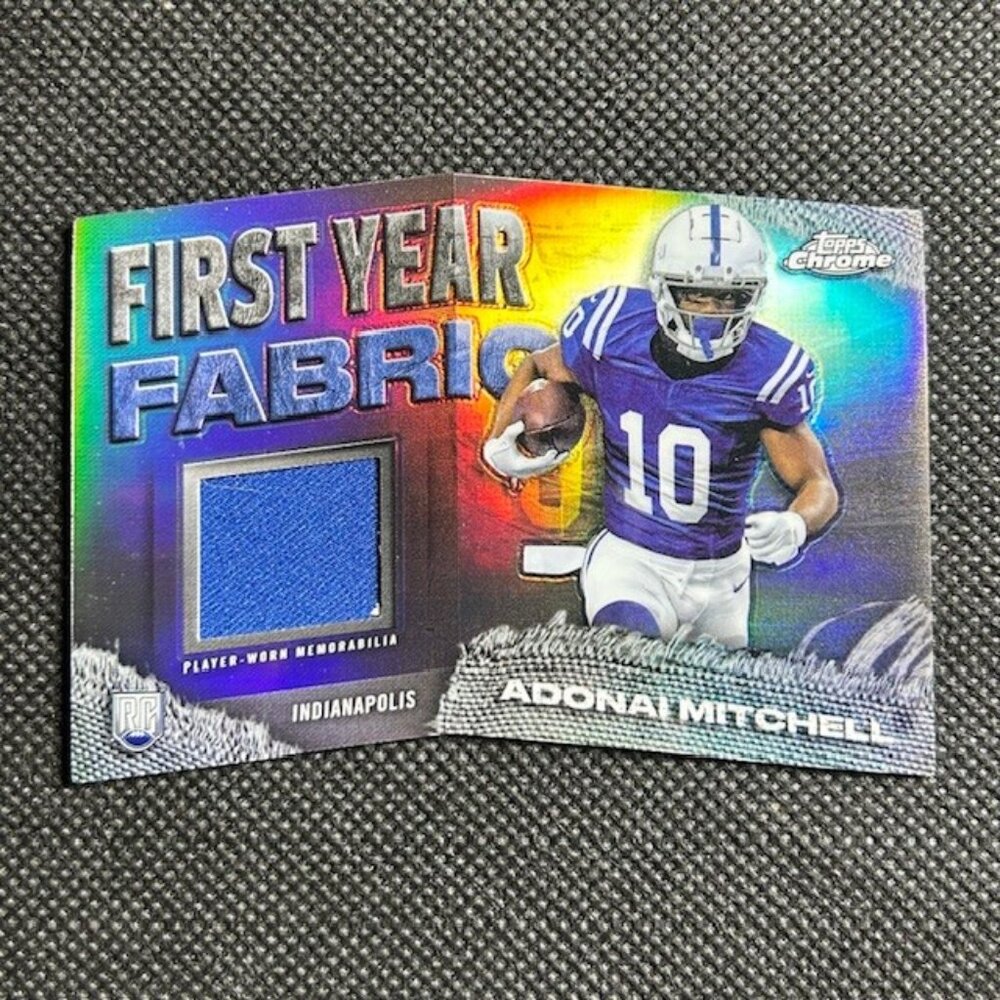 2024 Topps Chrome First Year Fabric Patch #FYF-AM Addonai Mitchell Jersey